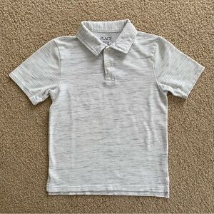 The Children’s Place Light Gray Kids Polo Shirt
